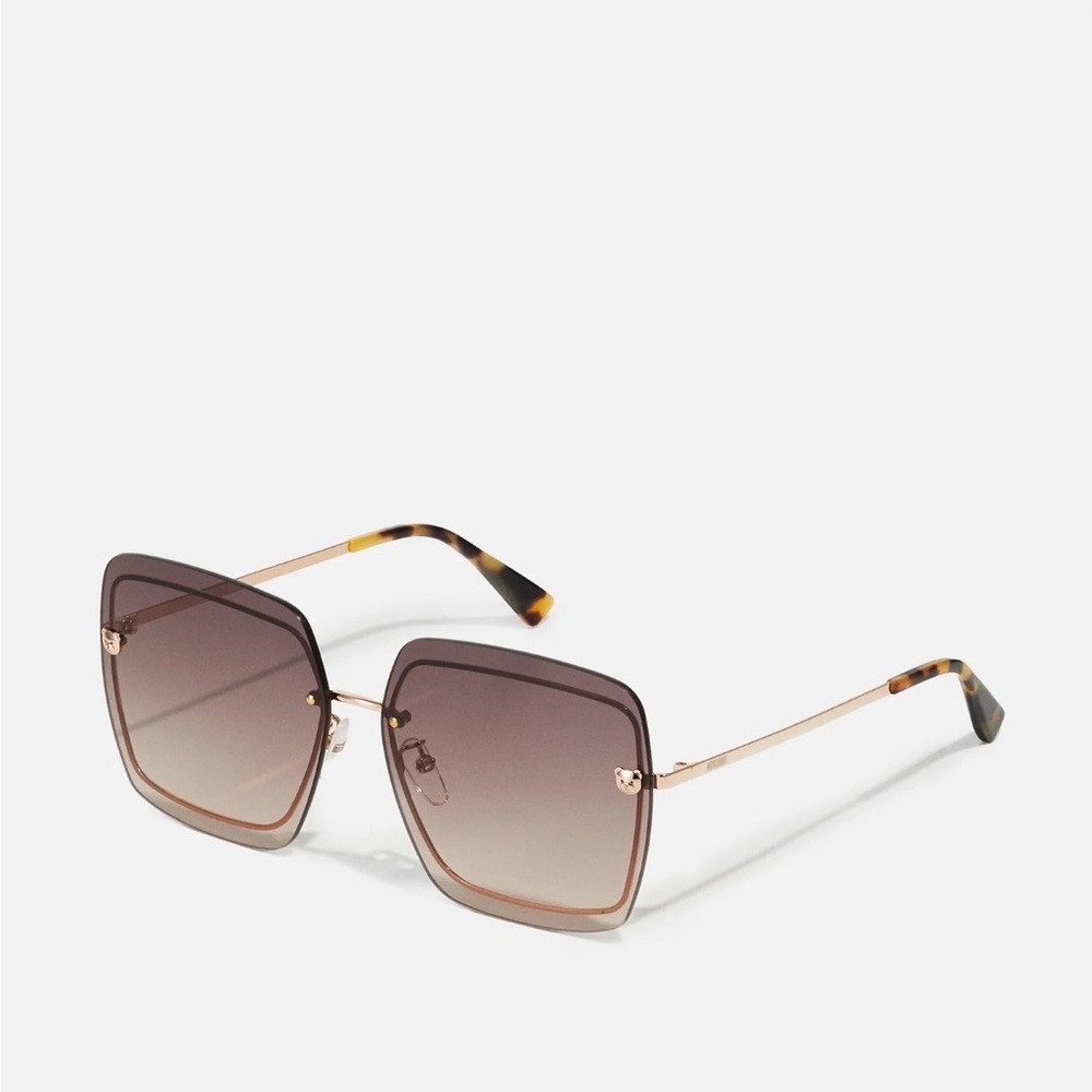 Moschino MOS085/G/S 09Q 64H(MOS11) Women's Brown Sunglasses